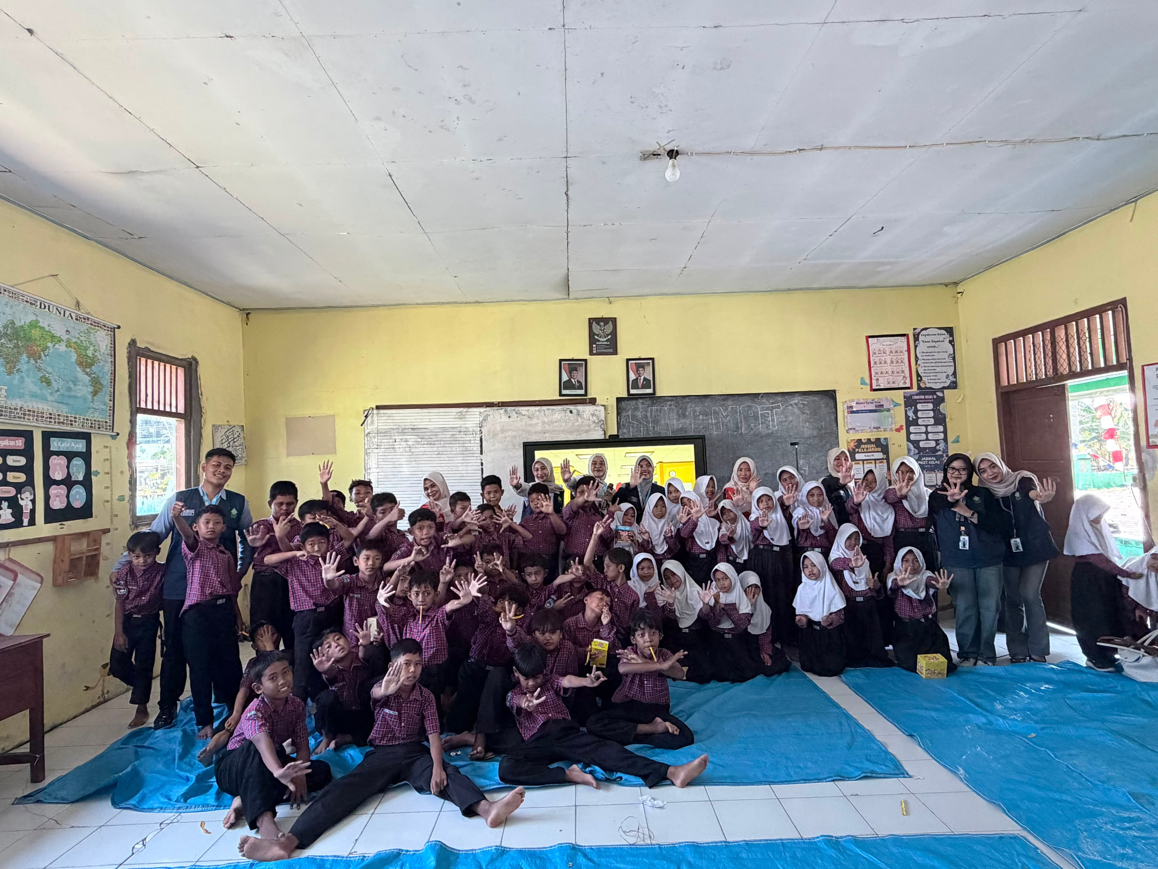 cegah bullying sejak dini, mahasiswa kkn uin ws gelar edukasi anti-bullying